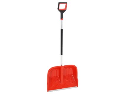 Lopata na sníh červená 136 cm hliník 93709