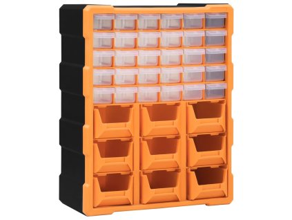 Organizér s 39 zásuvkami 38 x 16 x 47 cm 149603