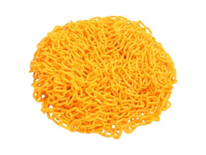 Výstražný řetěz žlutý 100 m Ø 6 mm plast 150938