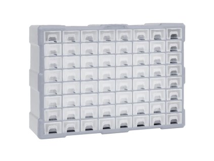 Organizér se 64 zásuvkami 52 x 16 x 37,5 cm 147580