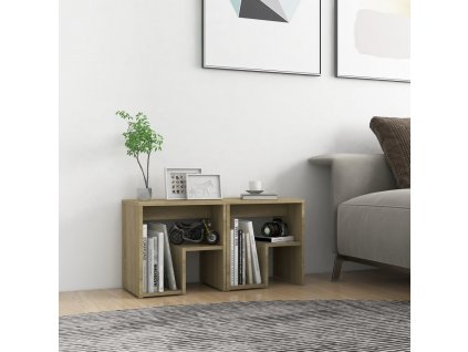 Noční stolky 2 ks dub sonoma 40 x 30 x 40 cm kompozitní dřevo 806335