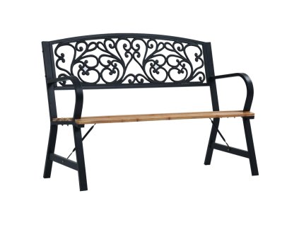 Zahradní lavice 120 cm dřevo 47940