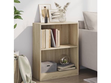 Knihovna sonoma dub 60 x 24 x 76 cm kompozitní dřevo 800858