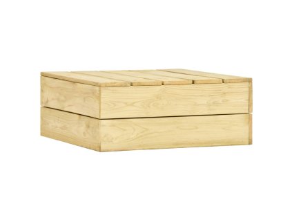 Zahradní stolek 75 x 75 x 31 cm impregnované borové dřevo 49039