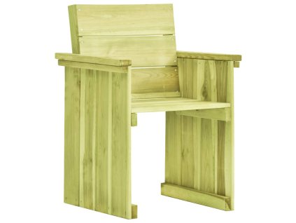 Zahradní židle impregnované borové dřevo 49033