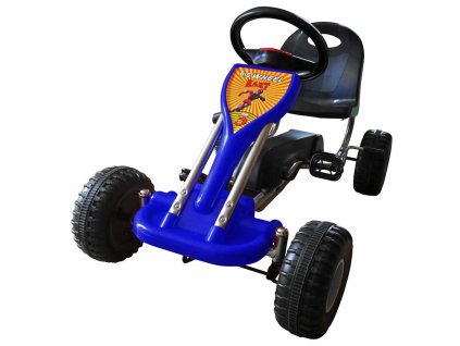 Šlapací motokára modrá 90254