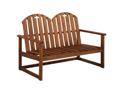 Zahradní lavice 110 cm masivní akácie 44034