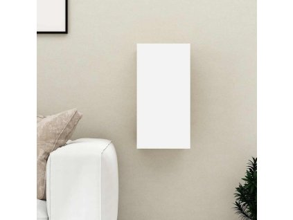 TV stolek bílý 30,5 x 30 x 60 cm kompozitní dřevo 803326