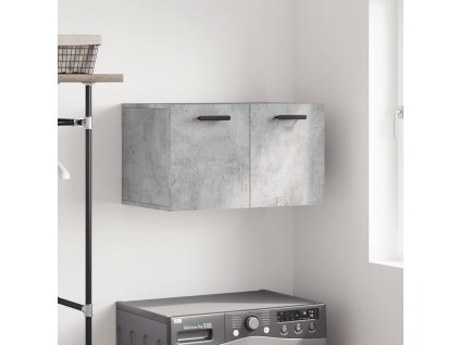 Nástěnná skříňka betonově šedá 60x36,5x35 cm kompozitní dřevo 830032