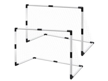 Set branky na minifotbal 2 ks pro děti 91,5 x 48 x 61 cm 90571