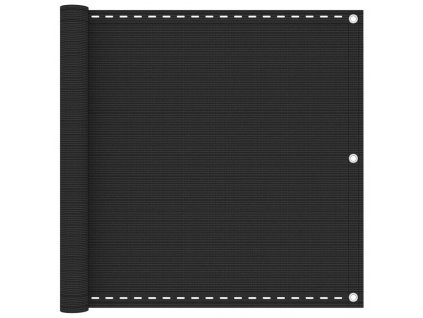 Balkónová zástěna HDPE 90x600 cm antracitová 42315