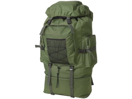 Batoh v army stylu XXL 100 l zelený 91096