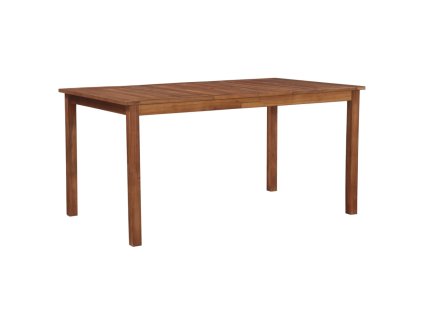 Zahradní stůl 150 x 90 x 74 cm masivní akáciové dřevo 44105