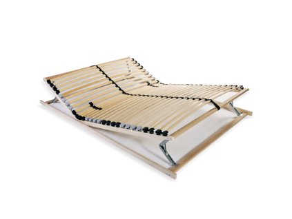 Lamelový rošt postele s 28 lamelami 7 zón 100 x 200 cm 246458