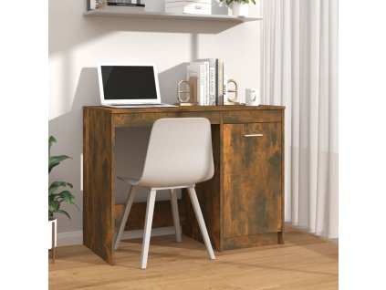 Psací stůl kouřový dub 100 x 50 x 76 cm kompozitní dřevo 815486