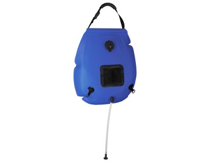 Kempingový sprchový vak modrý 20 l PVC 364309
