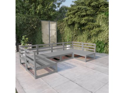 6dílná zahradní sedací souprava masivní borovice 3076121