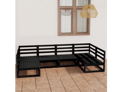 6dílná zahradní sedací souprava masivní borovice 3076123