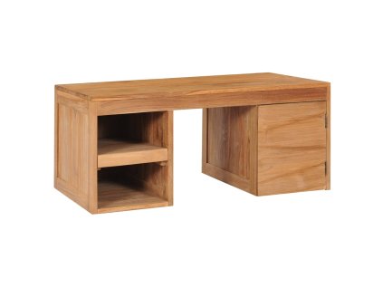 Konferenční stolek 90 x 50 x 40 cm masivní teakové dřevo 288902