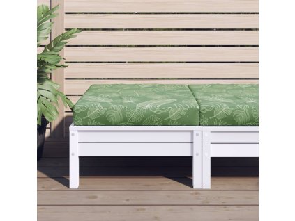 Poduška na palety vzor listů 60 x 60 x 8 cm oxfordská látka 361808