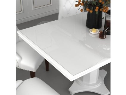 Ochranná fólie na stůl průhledná 80x80 cm 2 mm PVC 288275