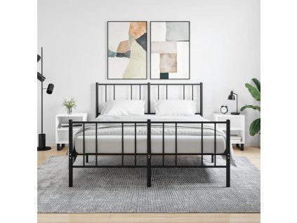 Noční stolky 2 ks bílé vysoký lesk 40x30x50 cm kompozitní dřevo 826801