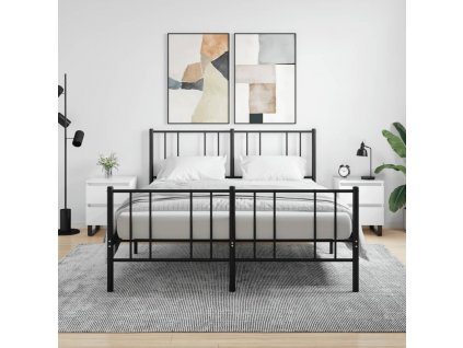 Noční stolky 2 ks lesklé bílé 40 x 35 x 50 cm kompozitní dřevo 826897