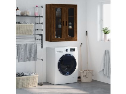 Nástěnná skříňka hnědý dub 69,5 x 34 x 90 cm 828499