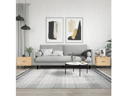 Konferenční stolky 2 ks dub sonoma 50x50x40 cm kompozitní dřevo 829435