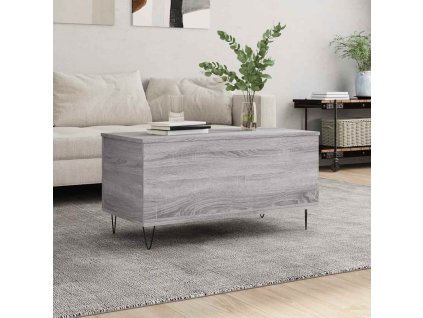 Konferenční stolek šedý sonoma 90x44,5x45 cm kompozitní dřevo 830978