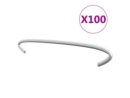 Gabionová táhla 100 ks pozinkovaná ocel 20 cm 145620