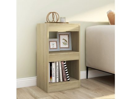 Knihovna / dělicí stěna dub sonoma 40 x 30 x 72 cm 811604