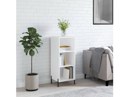 Příborník bílý 34,5 x 32,5 x 90 cm kompozitní dřevo 828740