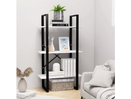 Úložný regál bílý 60 x 30 x 105 cm kompozitní dřevo 806507