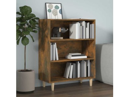 Příborník kouřový dub 69,5 x 32,5 x 90 cm kompozitní dřevo 817375