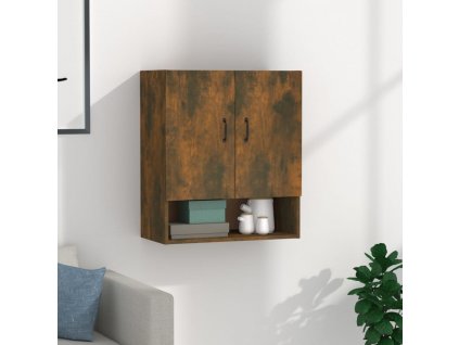 Nástěnná skříňka kouřový dub 60 x 31 x 70 cm kompozitní dřevo 817588