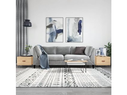 Konferenční stolky 2 ks dub sonoma 50x50x40 cm kompozitní dřevo 829339