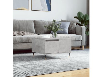 Konferenční stolek betonově šedý 55x55x36,5 cm kompozitní dřevo 830752