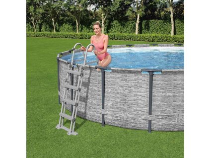 Bestway Bezpečnostní schůdky 4 stupně Flowclear 122 cm 93340