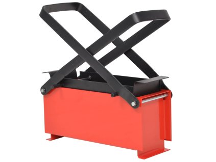 Lis na výrobu papírových briket ocel 34x14x14 cm černo-červený 142921