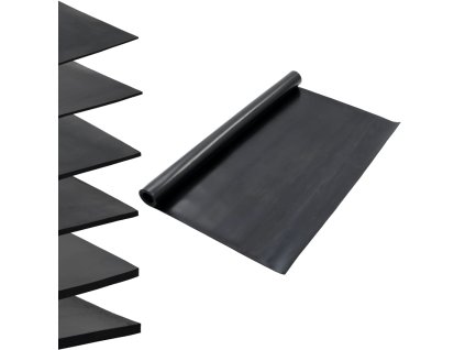 Protiskluzová rohož gumová 1,2 x 2 m 3 mm hladká 143959