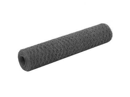 Pletivo ke kurníku ocel PVC vrstva 25 x 0,75 m šedé 143278
