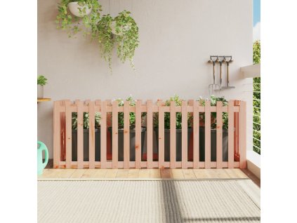 Vyvýšený záhon plotový design 200x50x70 cm masivní douglaska 832515