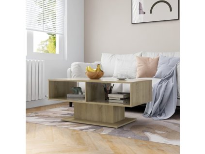 Konferenční stolek dub sonoma 103,5x50x44,5 cm kompozitní dřevo 806825