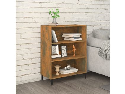 Příborník kouřový dub 69,5 x 32,5 x 90 cm kompozitní dřevo 817378