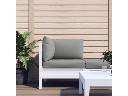 Podušky na palety 3 ks šedé oxfordská látka 315065