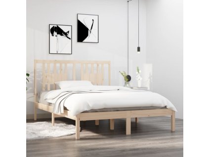 Rám postele masivní dřevo 120 x 190 cm Small Double 3104033