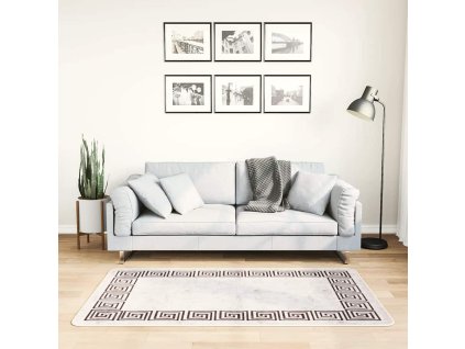 Koberec pratelný 80 x 150 cm světle béžový protiskluzový 337946