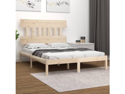Rám postele masivní dřevo 120 x 190 cm Small Double 3104708