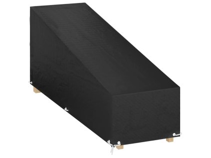 Plachta na zahradní lehátko s 12 očky 200 x 65 x 35/60 cm PE 319344